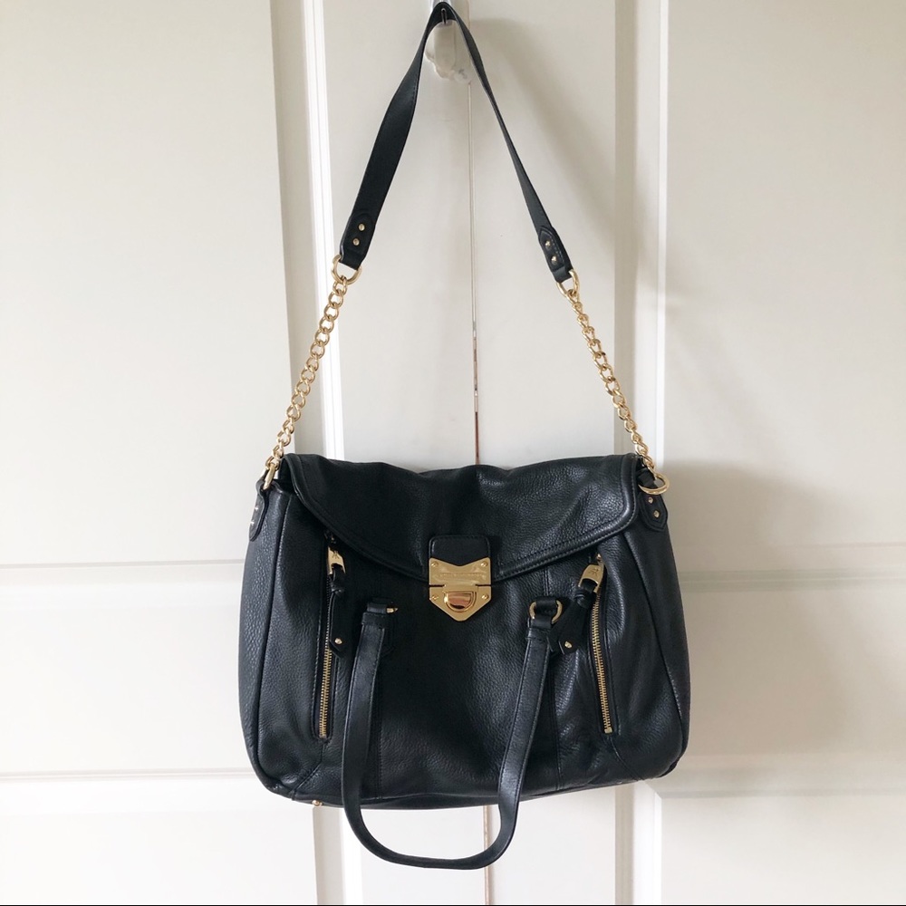 Aimee Kestenberg Black Leather Aimee Tote